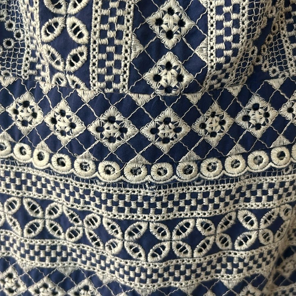 BODEN SLEEVELESS EMBROIDERED DRESS - Picture 4 of 9
